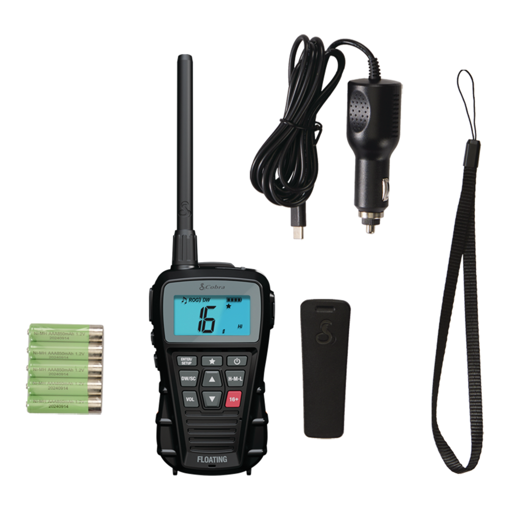 BlueBound 150 Radio VHF Nautica Portatile emergenza bordo