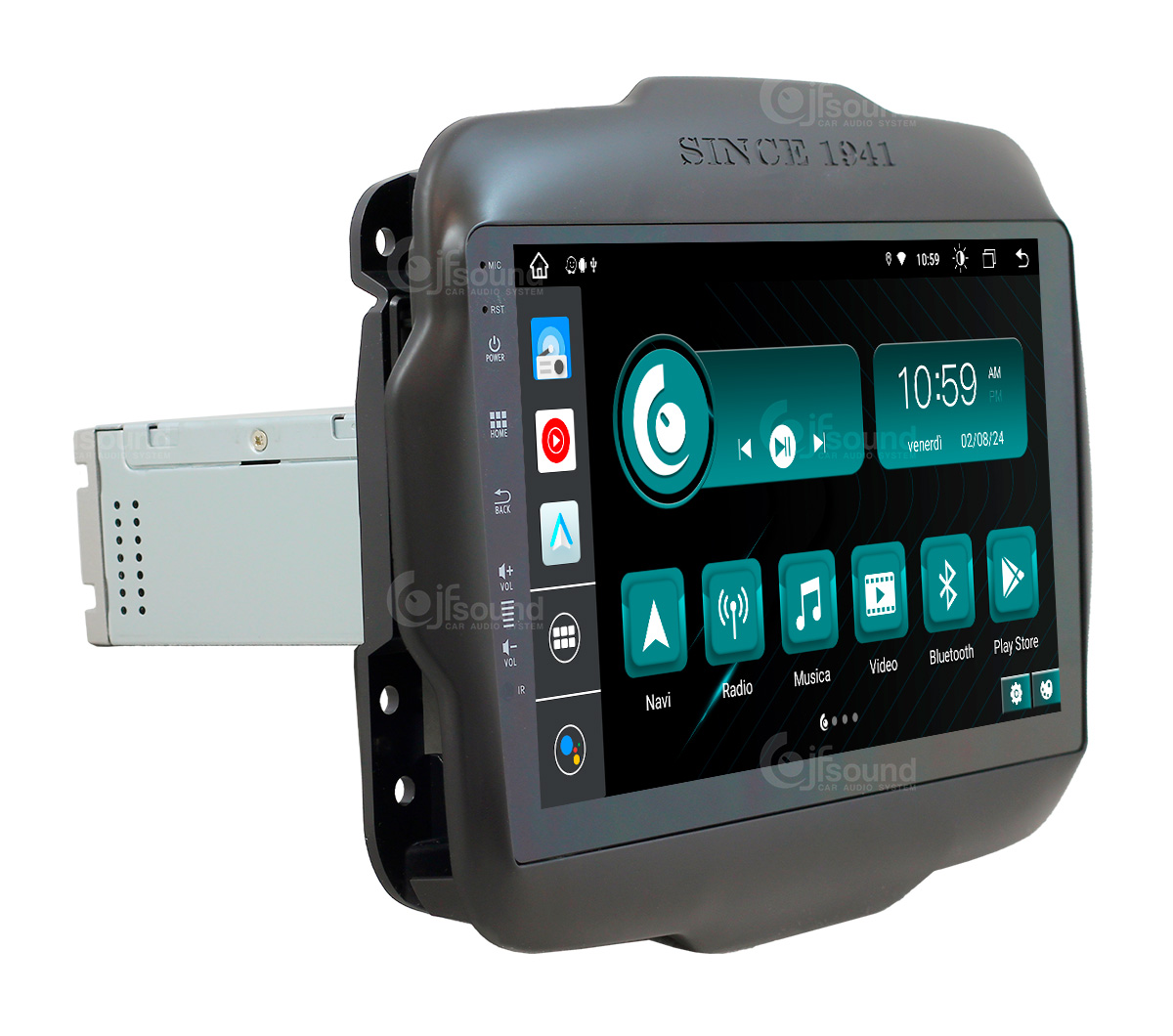JFSound X9C-PRO JF-039JR Autoradio per Jeep Renegade 4G