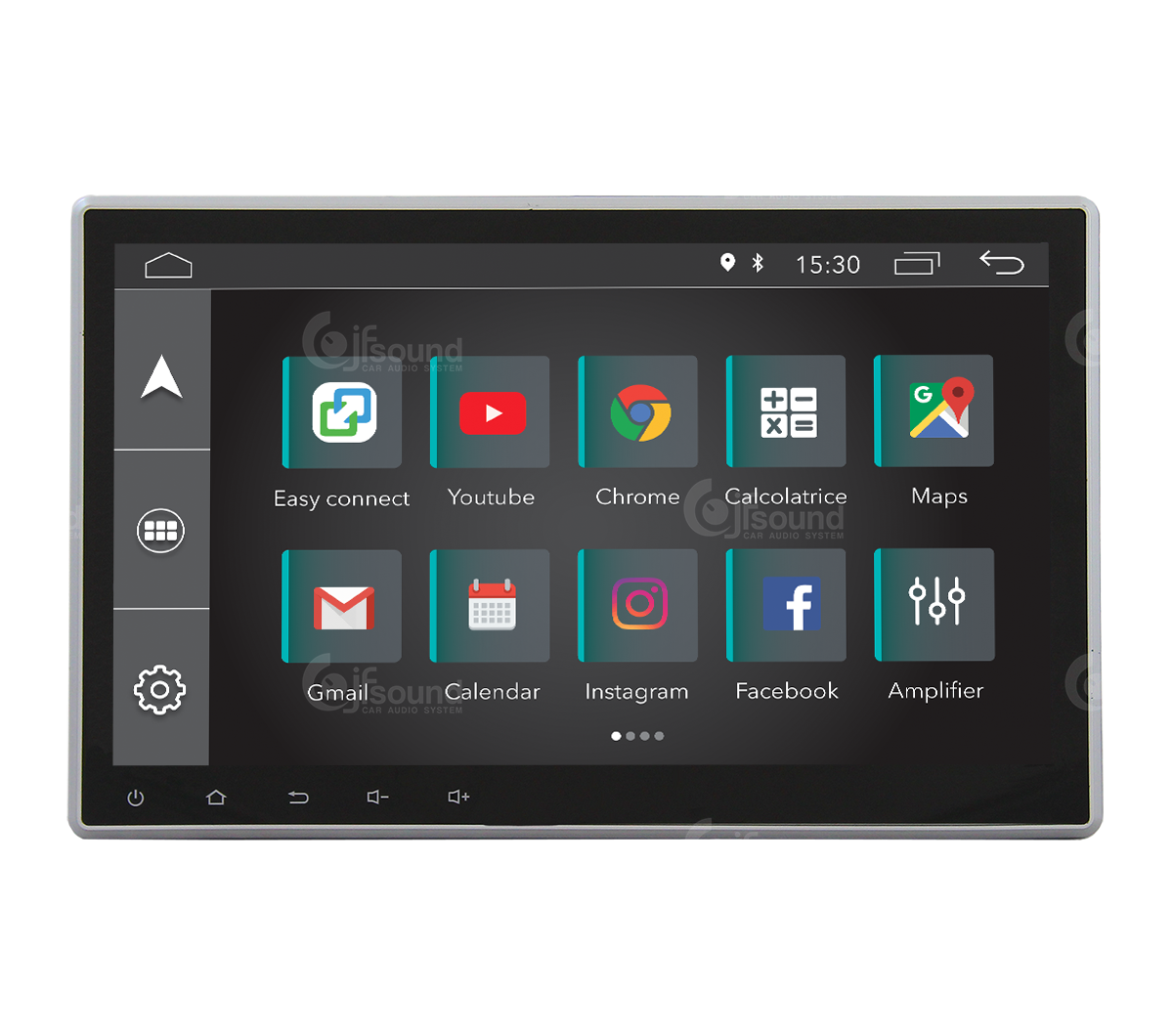 JFSound X7C-PRO autoradio Android navigatore DSP Play Store