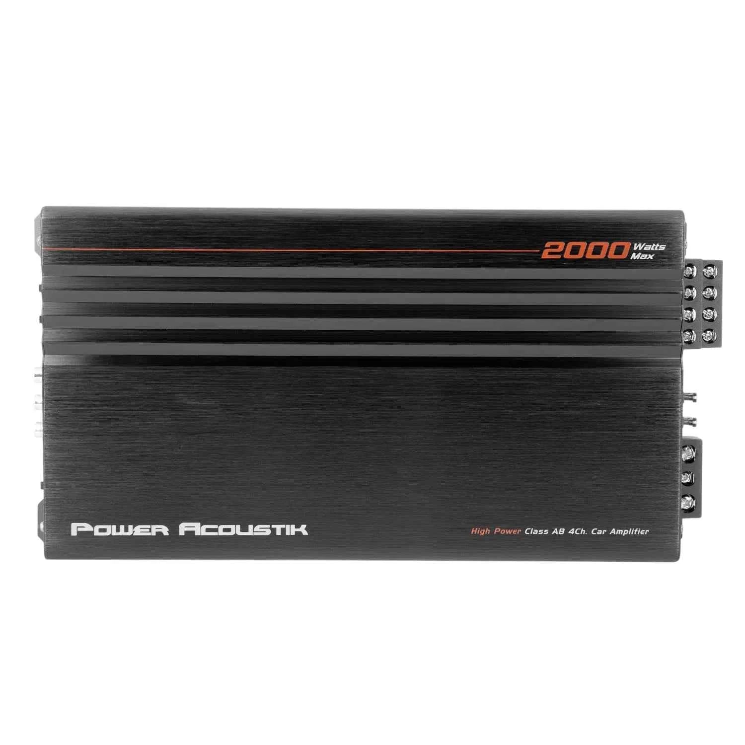 Power Acoustik CA4-2000 Amplificatore Auto 4 Canali 2000W