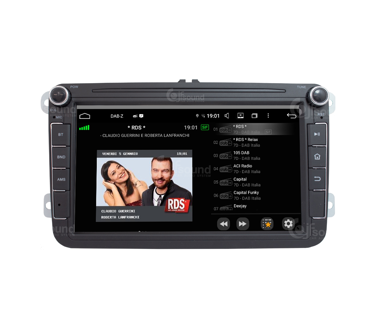 JFSound UP-PRO JF-038W6-UP-PRO autoradio Universal con CarPlay