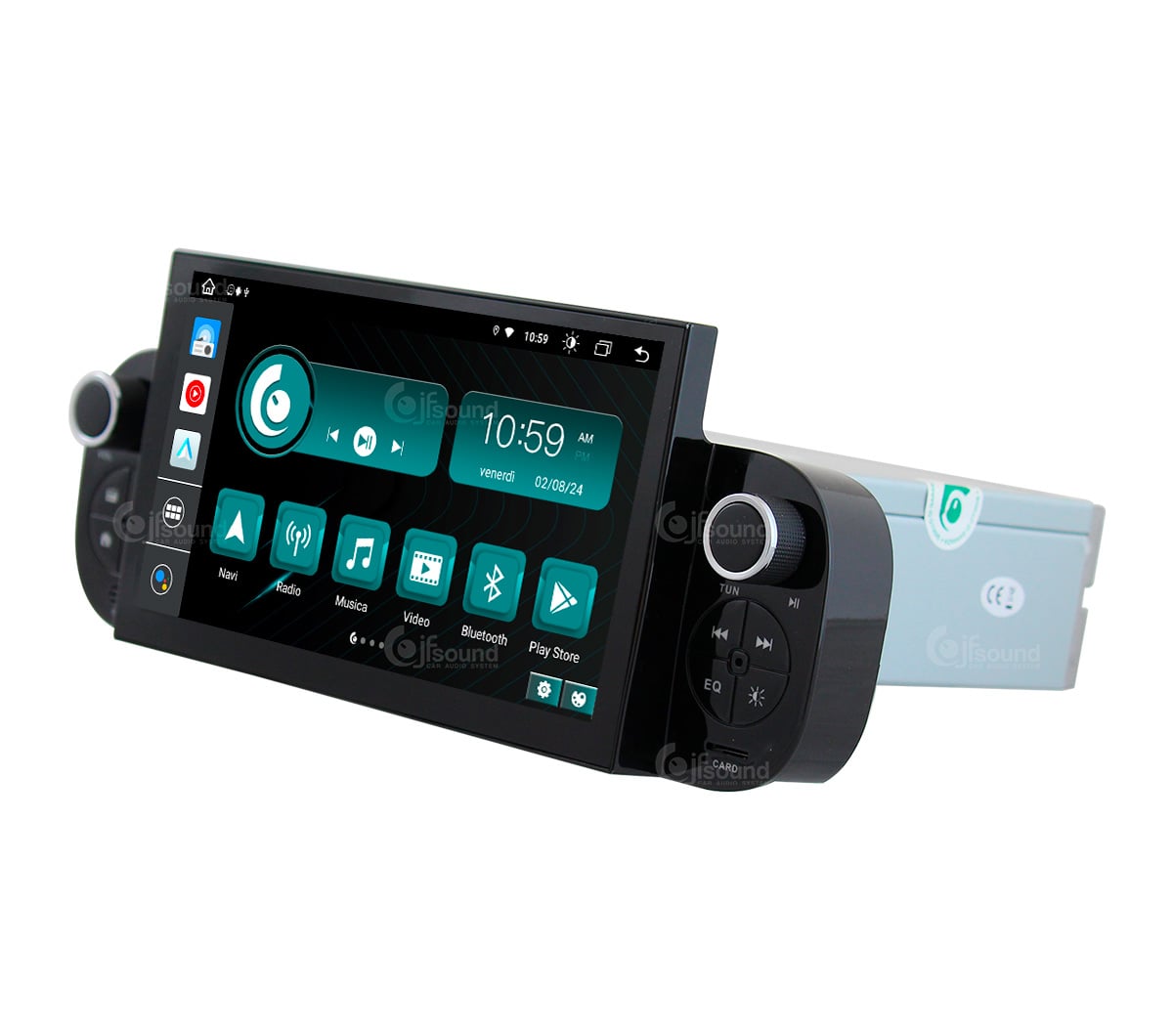 JFSound X9C-PRO JF-132FP-X9C-PRO autoradio Android Fiat Panda 4G