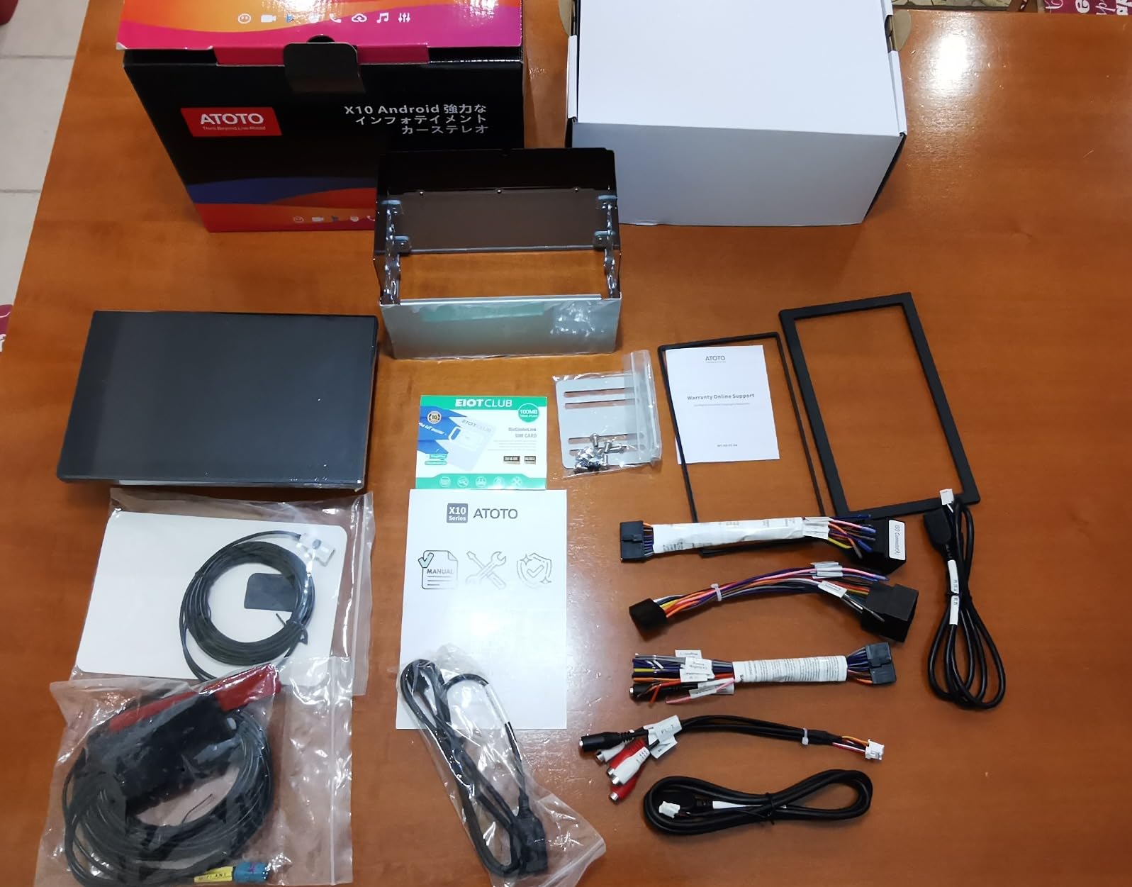 ATOTOZONE Car Stereo X10DG211E autoradio 10.1" 8+128G DAB+