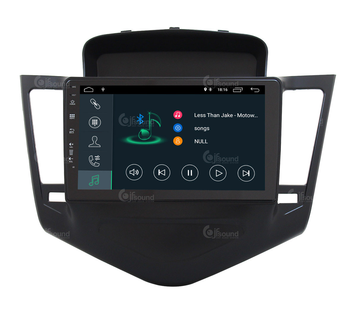 JFSound X7C-PRO JF-139CC-X7C-PRO autoradio Android Cruze con DSP