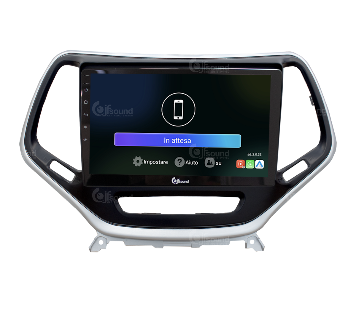 JFSound JF-031JG-UP-PRO autoradio Jeep Cherokee CarPlay