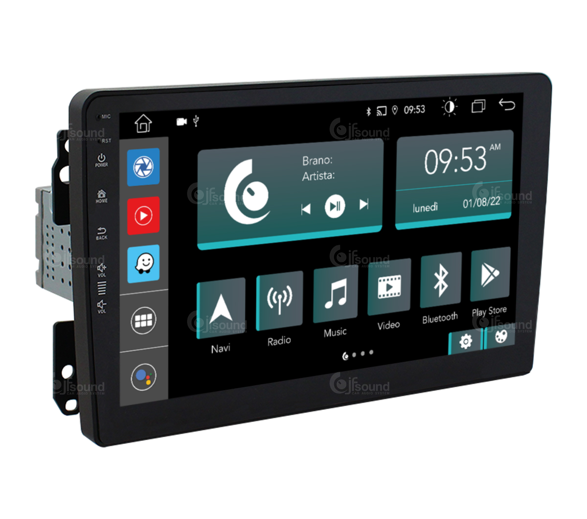 JFSound X7C-PRO JF-031FL-X7C-PRO autoradio per Fiat 500L DSP
