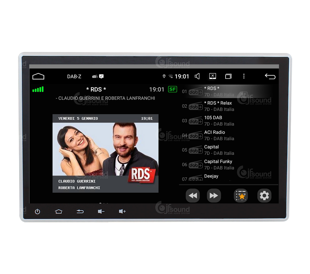 JFSound UP-PRO JF-011-UP-OM-PRO autoradio Movano wireless