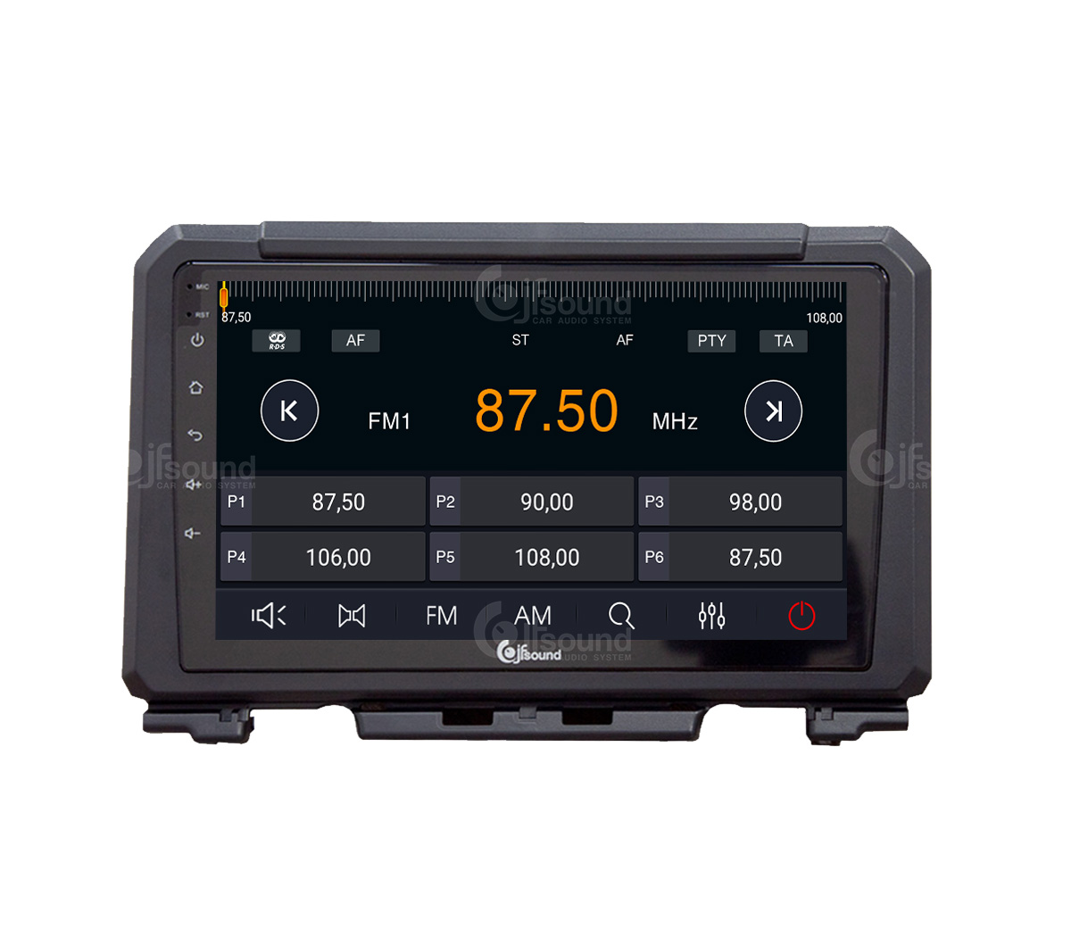 JFSound X9C-PRO JF-039SJ-X9C-PRO autoradio Android Jimny 4G