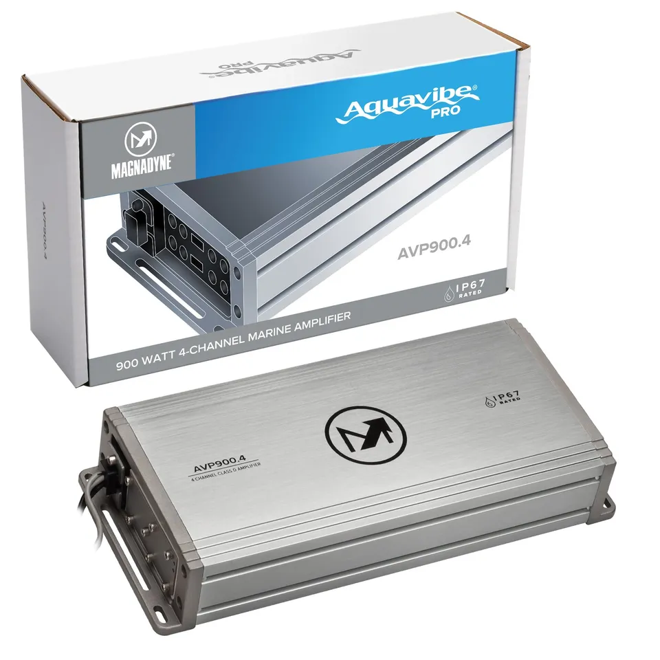 Magnedyne AquaVibe AVP900.4 Amplificatore 4 Canali 900W IP67