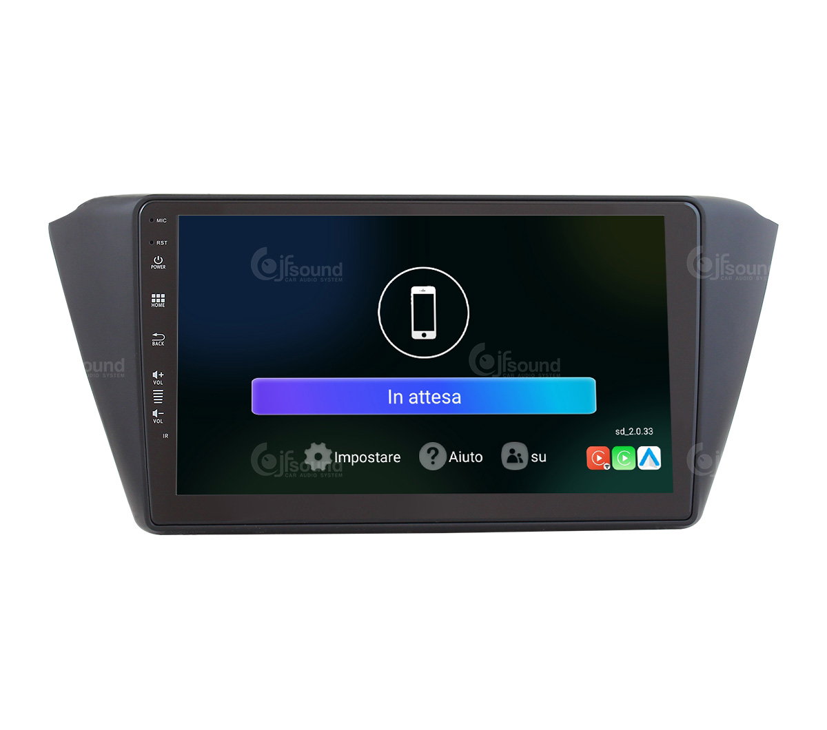 JFSound UP-PRO JF-039SF autoradio Skoda Fabia CarPlay wireless