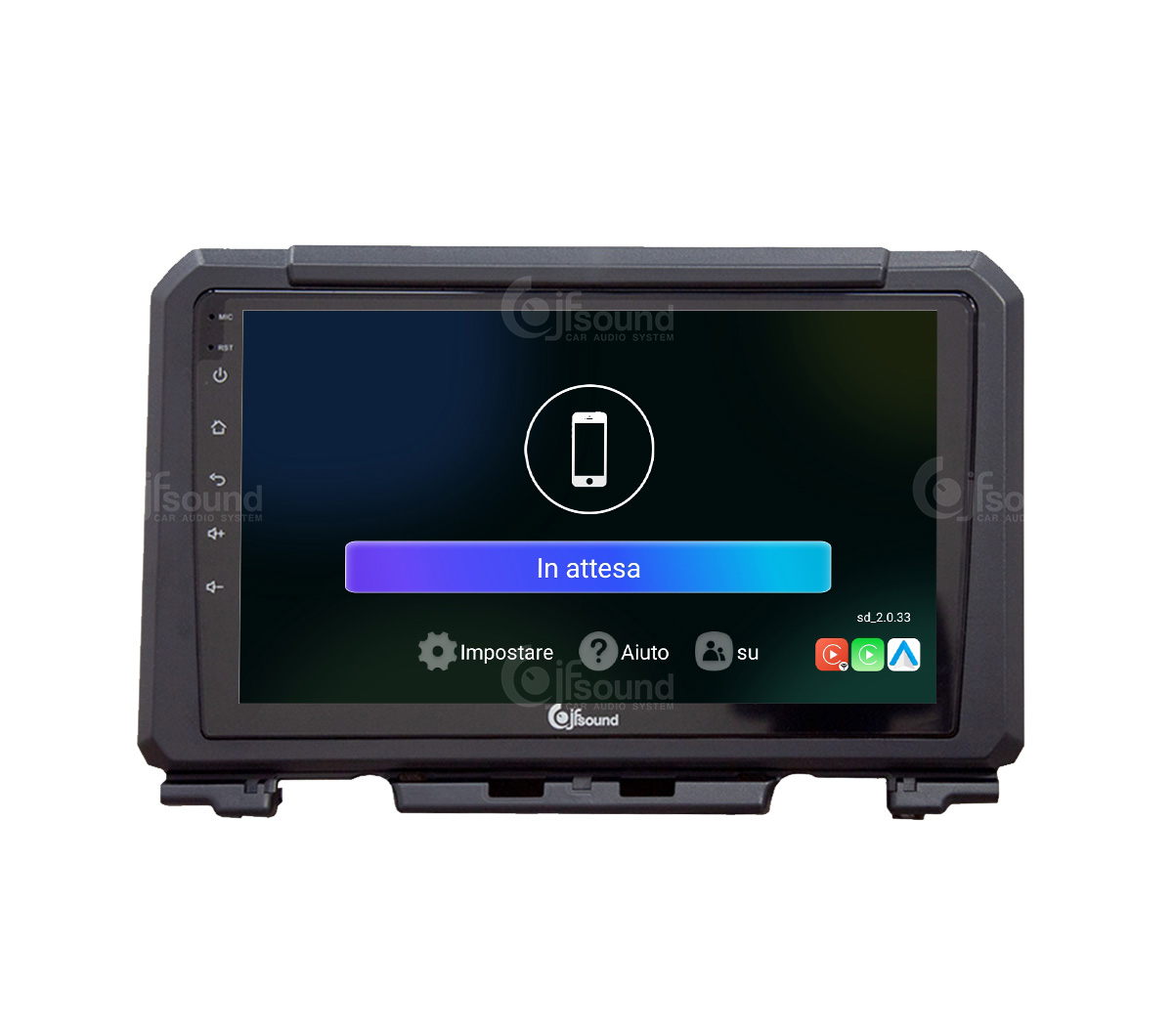 JFSound UP-PRO JF-039SJ-UP-PRO autoradio Suzuki Jimny CarPlay