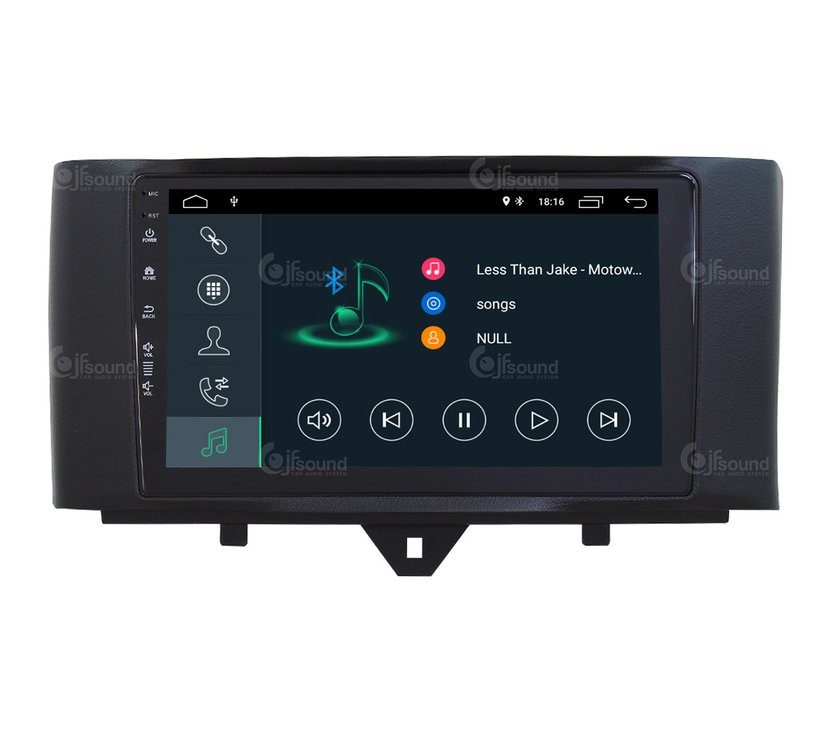JFSound X7C-PRO JF-039SO autoradio Android Smart DSP