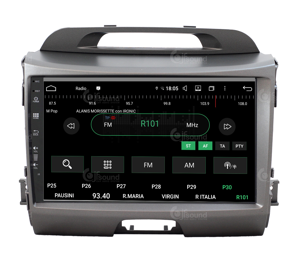 JFSound UP-PRO JF-031KS-UP-2-PRO autoradio Android Sportage CarPlay