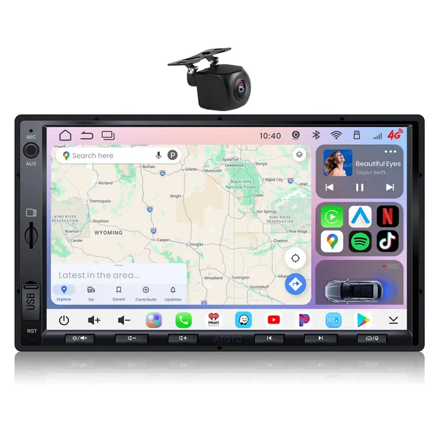 ATOTOZONE S8L 7 autoradio 2 DIN Android 4+64GB retrocamera