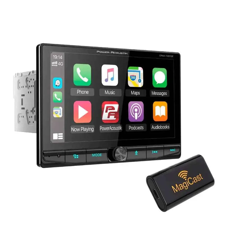 Power Acoustik CPAA-70D10FW Autoradio 10.6" CarPlay Wireless