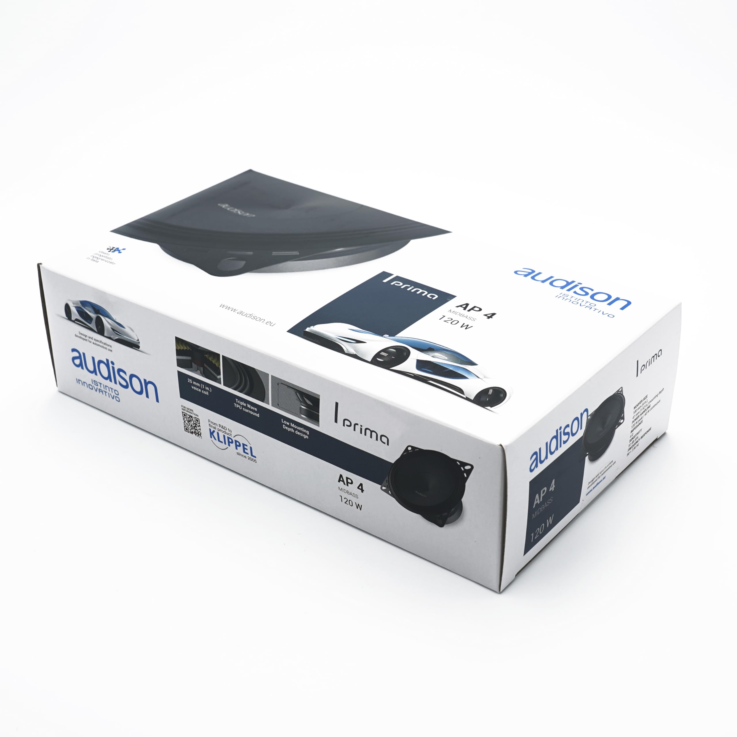 Audison Prima AP 4 Midrange 100mm Coppia 120W