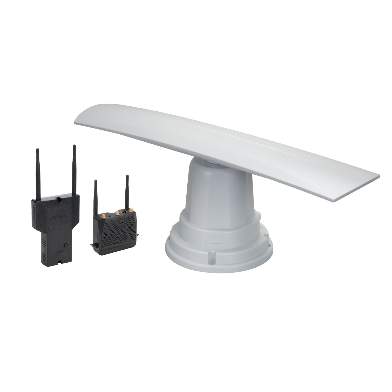 Magnedyne RV-Link Antenna Camper LTE WiFi TV FM Nera Bianca