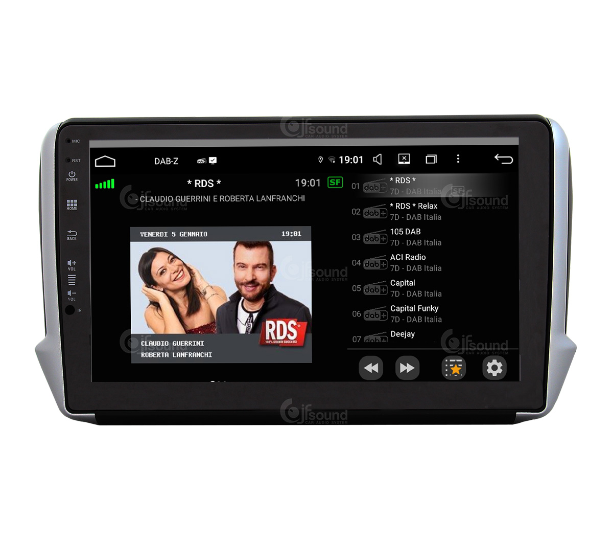 JFSound UP-PRO JF-231P8-UP-PRO autoradio Peugeot 208 CarPlay