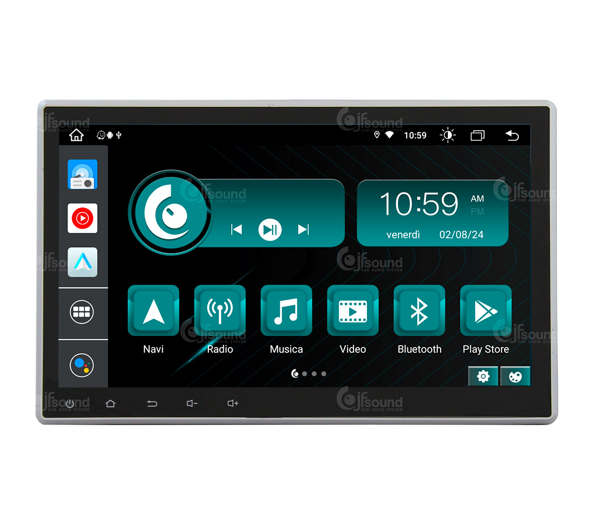 JFSound X9C-PRO JF-011-X9C-FTR-PRO autoradio Transit 4G DSP
