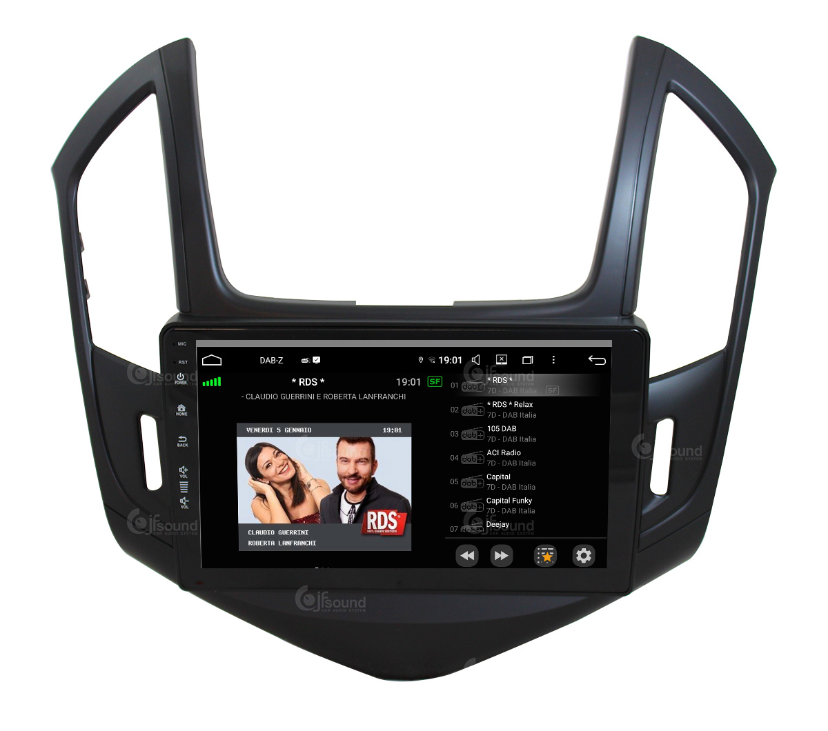 JFSound UP-PRO JF-439CC-UP-PRO autoradio Chevrolet Cruze CarPlay