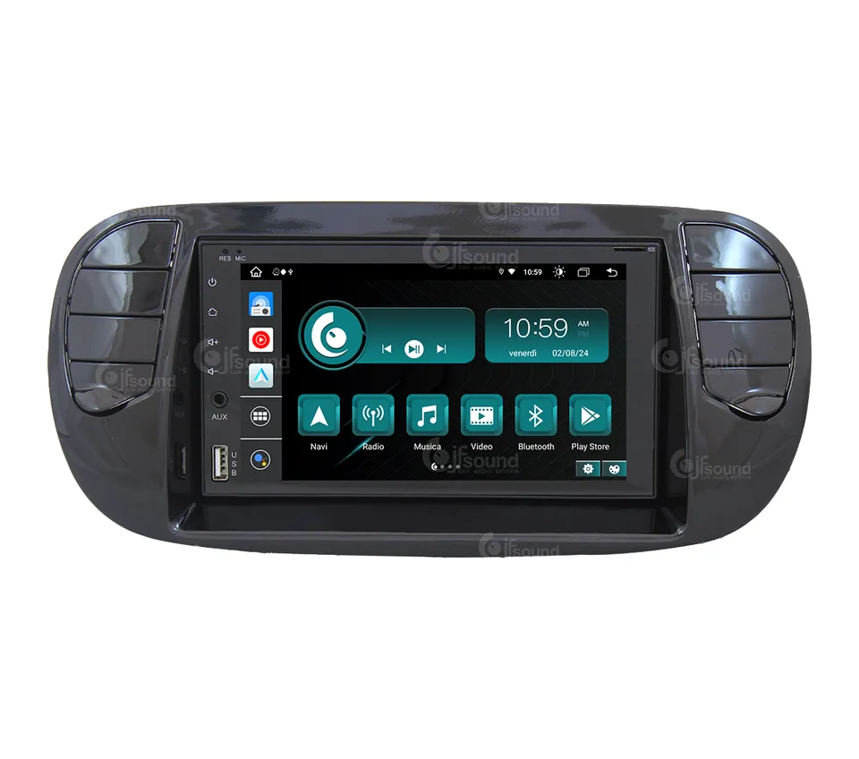 JFSound X9C-PRO JF-227-X9C-F5N-PRO autoradio per Fiat 500 4G
