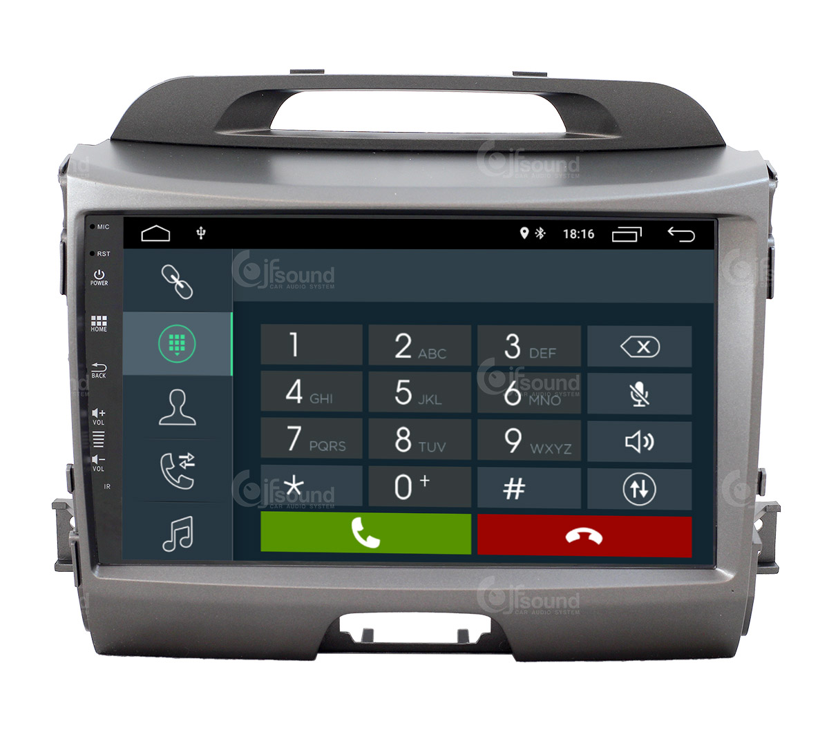 JFSound X7C-PRO JF-031KS Autoradio Android per Sportage DSP