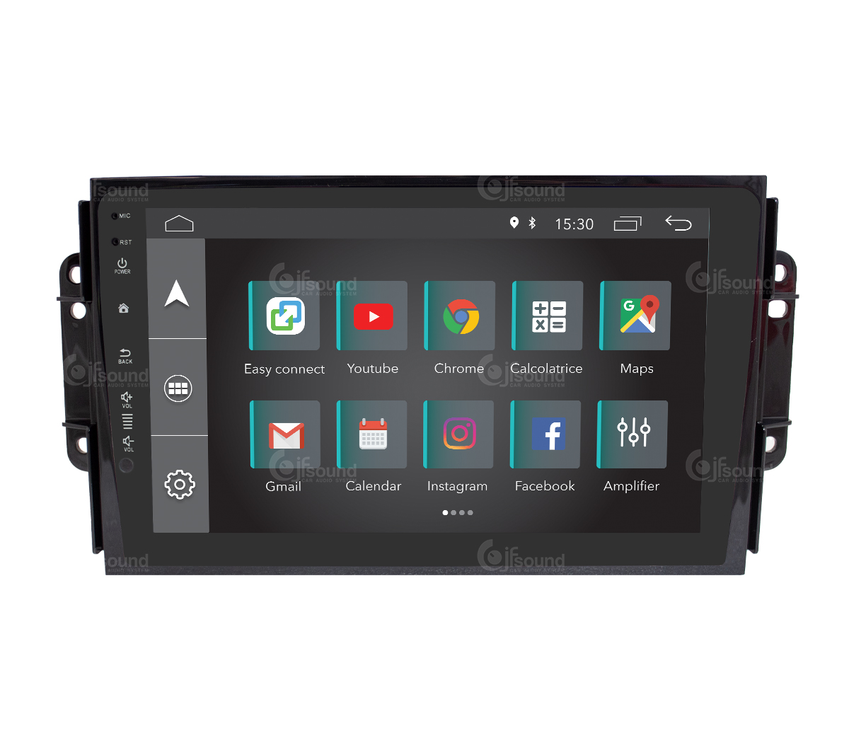 JFSound X7C-PRO JF-039D3-X7C-PRO autoradio Android DR 3 DSP