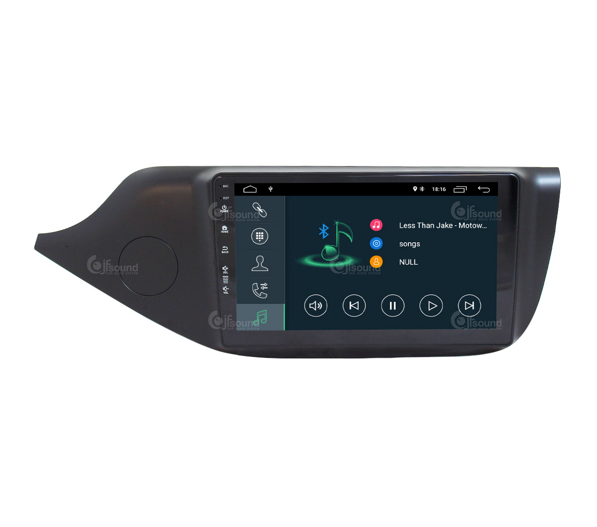 JFSound X7C-PRO JF-139KC autoradio Android Kia Ceed DSP