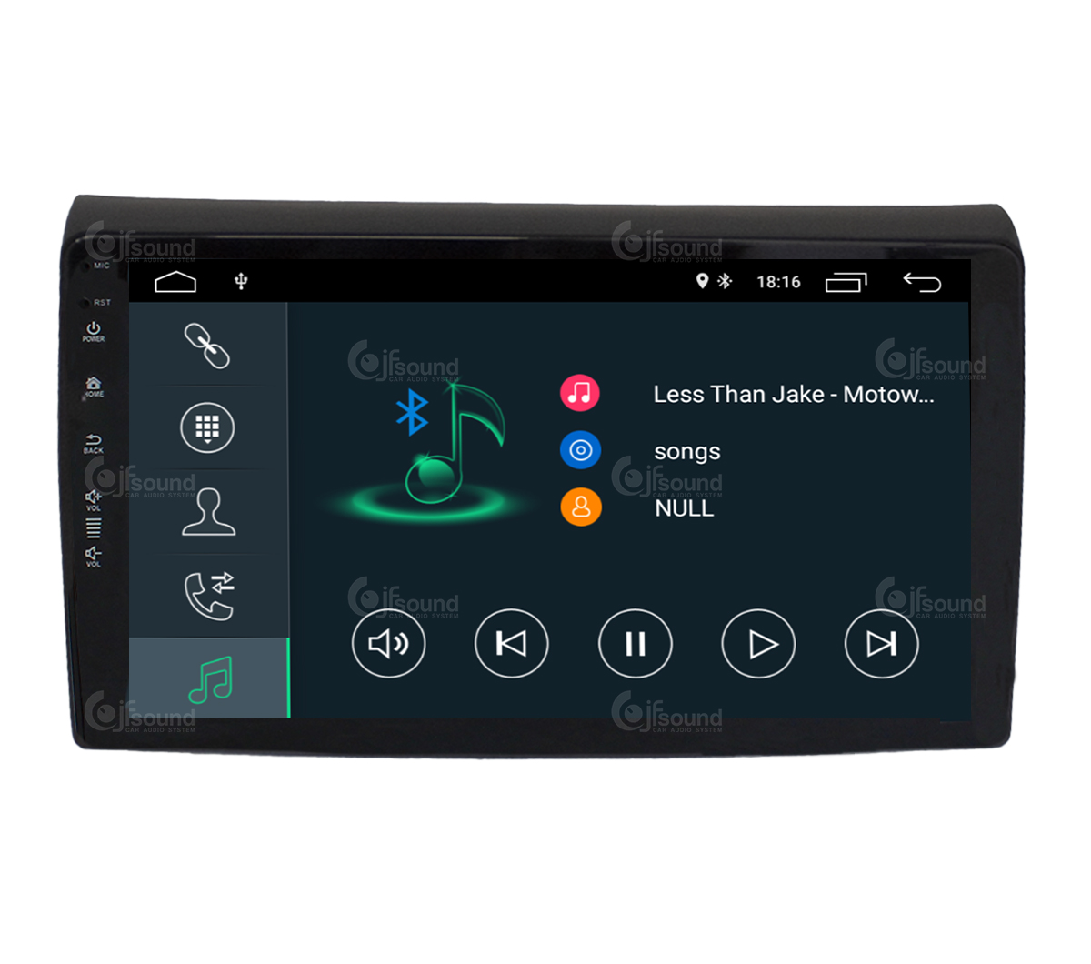JFSound X7C-PRO JF-039FB-X7C-PRO autoradio Android Fiat Bravo