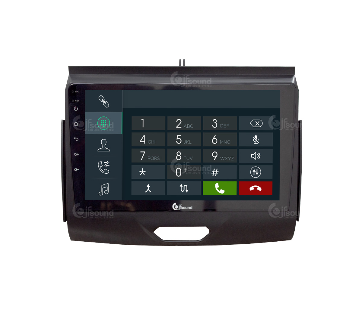 JFSound X9C-PRO JF-439FR autoradio Android Ford Ranger 4G DSP