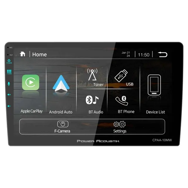 Power Acoustik CPAA-10MW Autoradio Touch 10.6" CarPlay Wireless