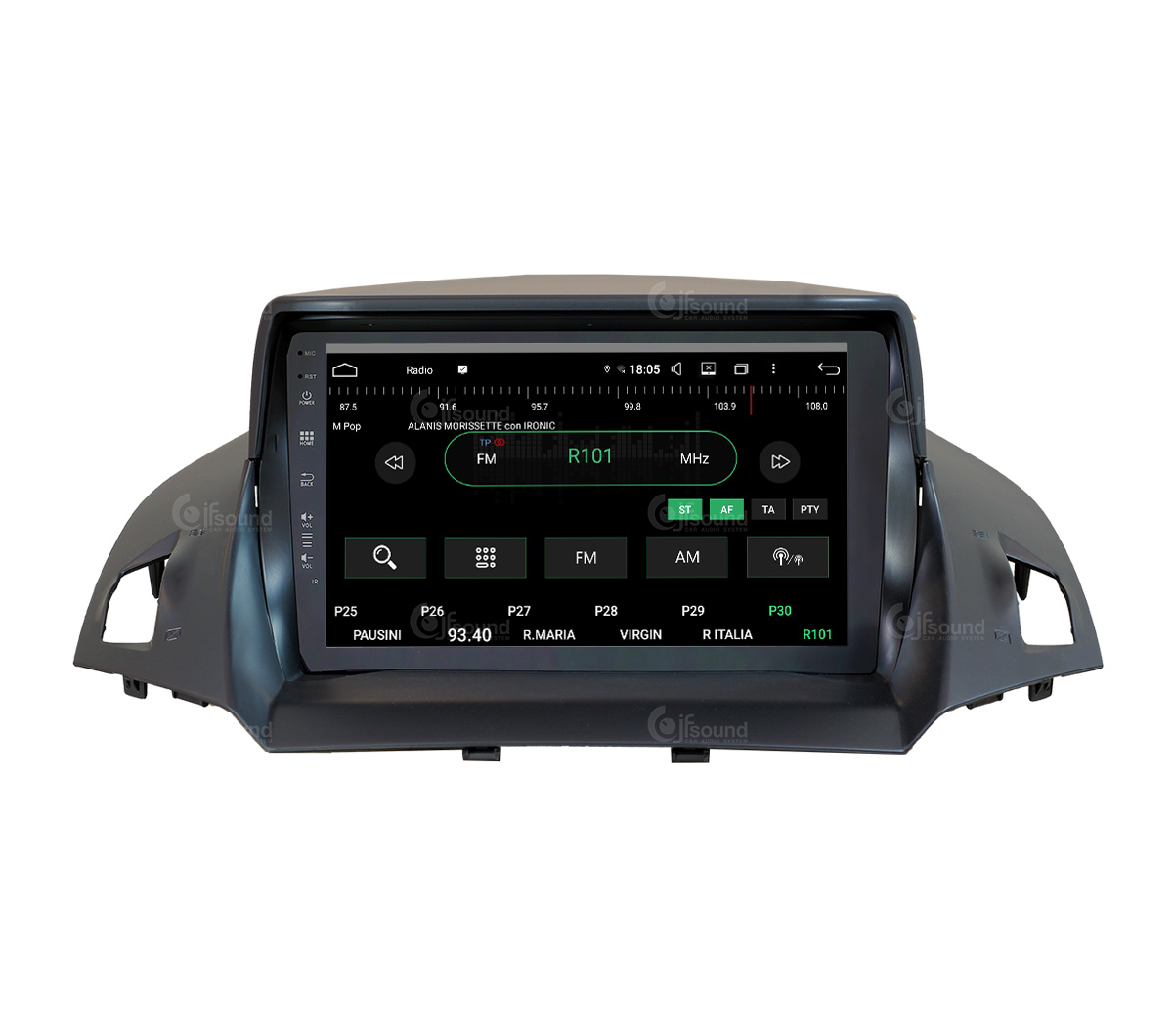 JFSound UP-PRO JF-031FK-UP-PRO autoradio CarPlay per Ford Kuga