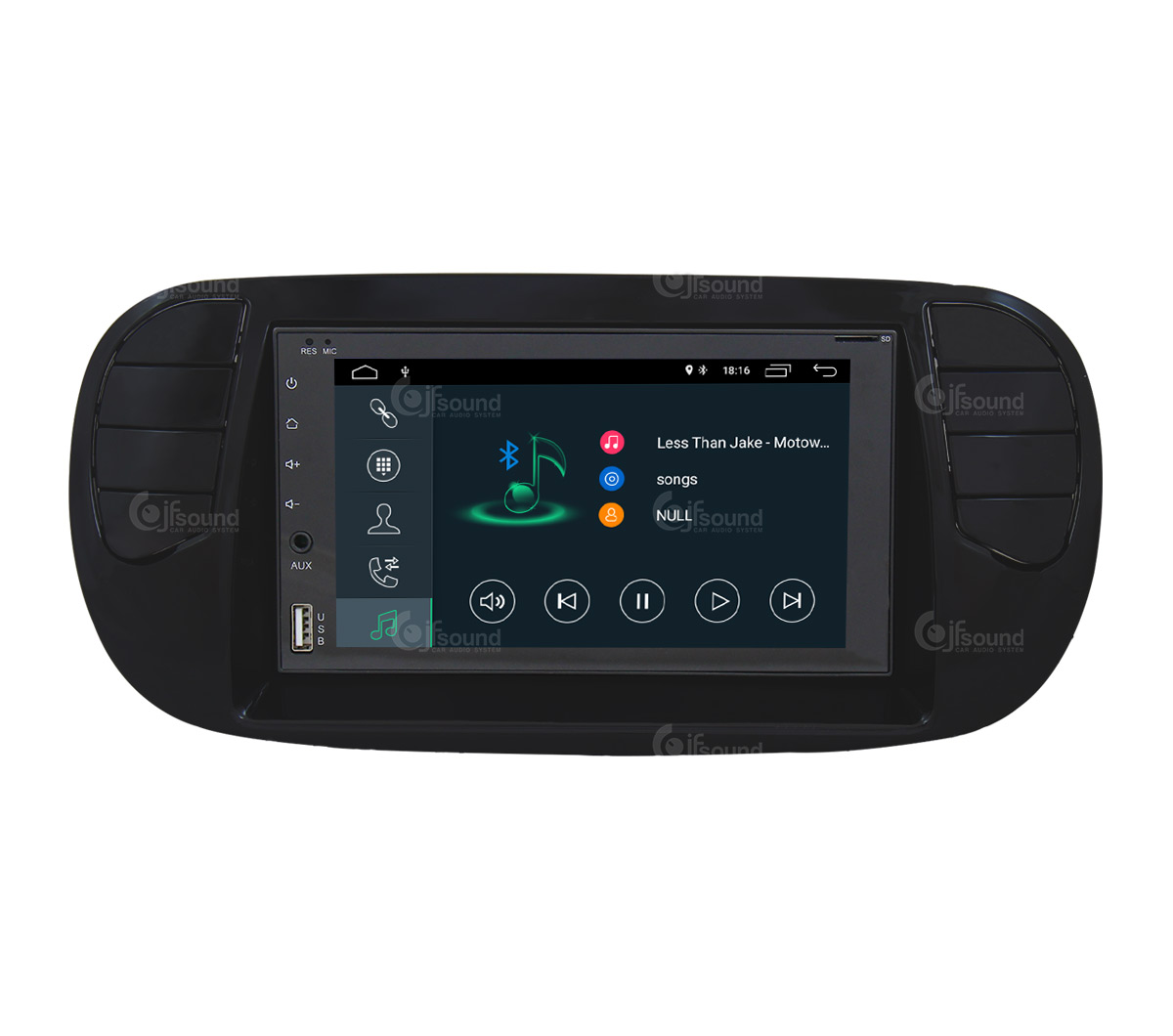 JFSound X7C-PRO JF-227-X7C-F5O-PRO autoradio Fiat 500 DSP