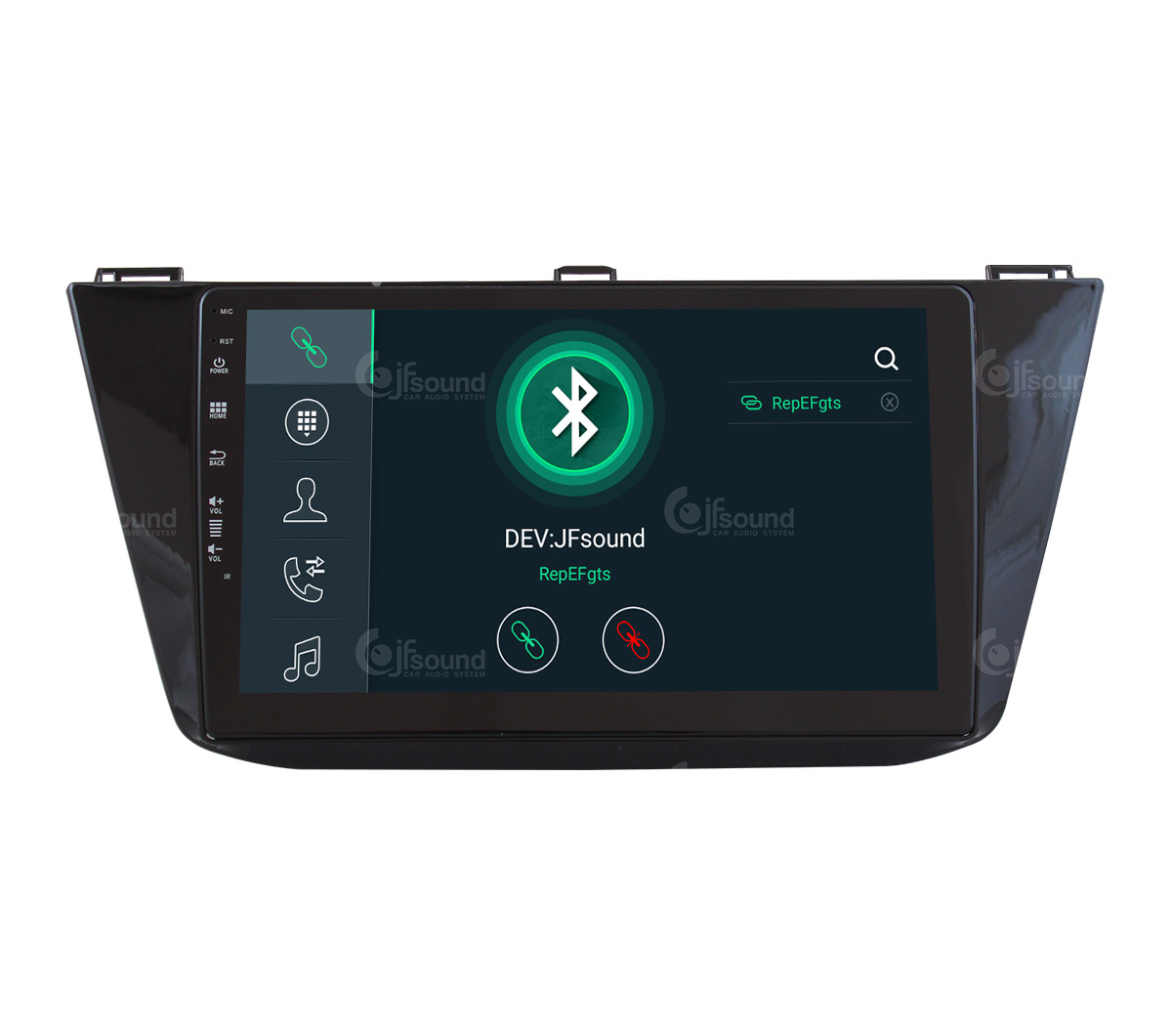JFSound X9C-PRO JF-031WT-X9C-PRO autoradio Android Tiguan 4G DSP