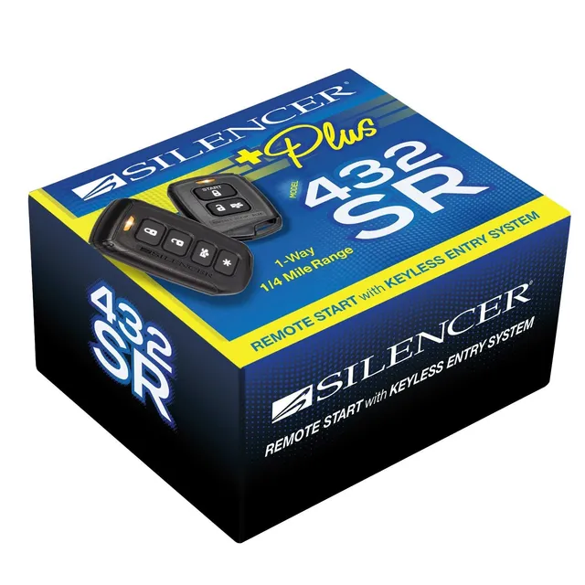 Magnedyne Silencer Plus 432SR avviamento remoto 1/4 miglio