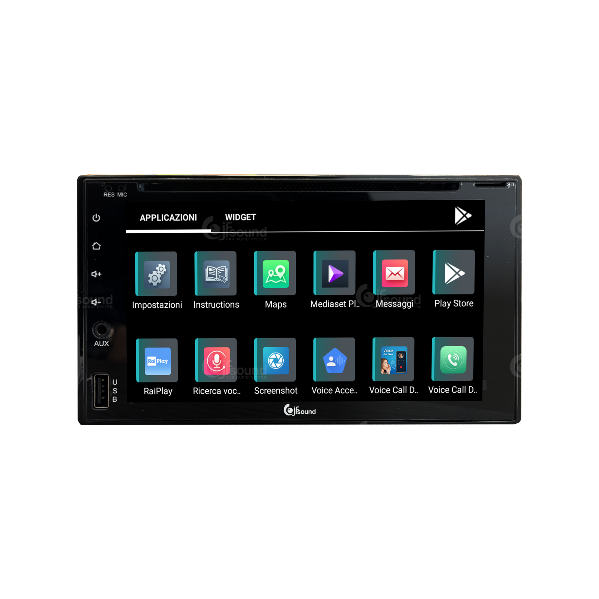 JFSound X9C-PRO autoradio Android top di gamma 4G DSP