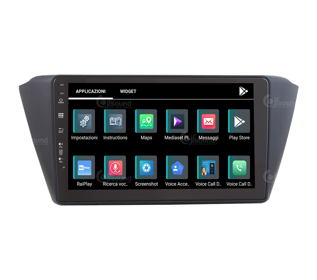 JFSound X9C-PRO JF-039SF autoradio Skoda Fabia 4G DSP
