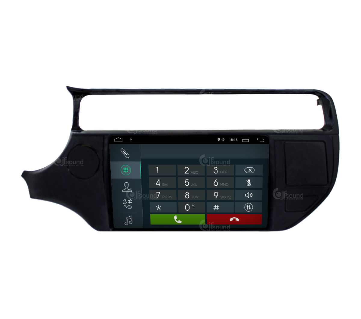 JFSound X7C-PRO JF-139KR autoradio Android Kia Rio DSP