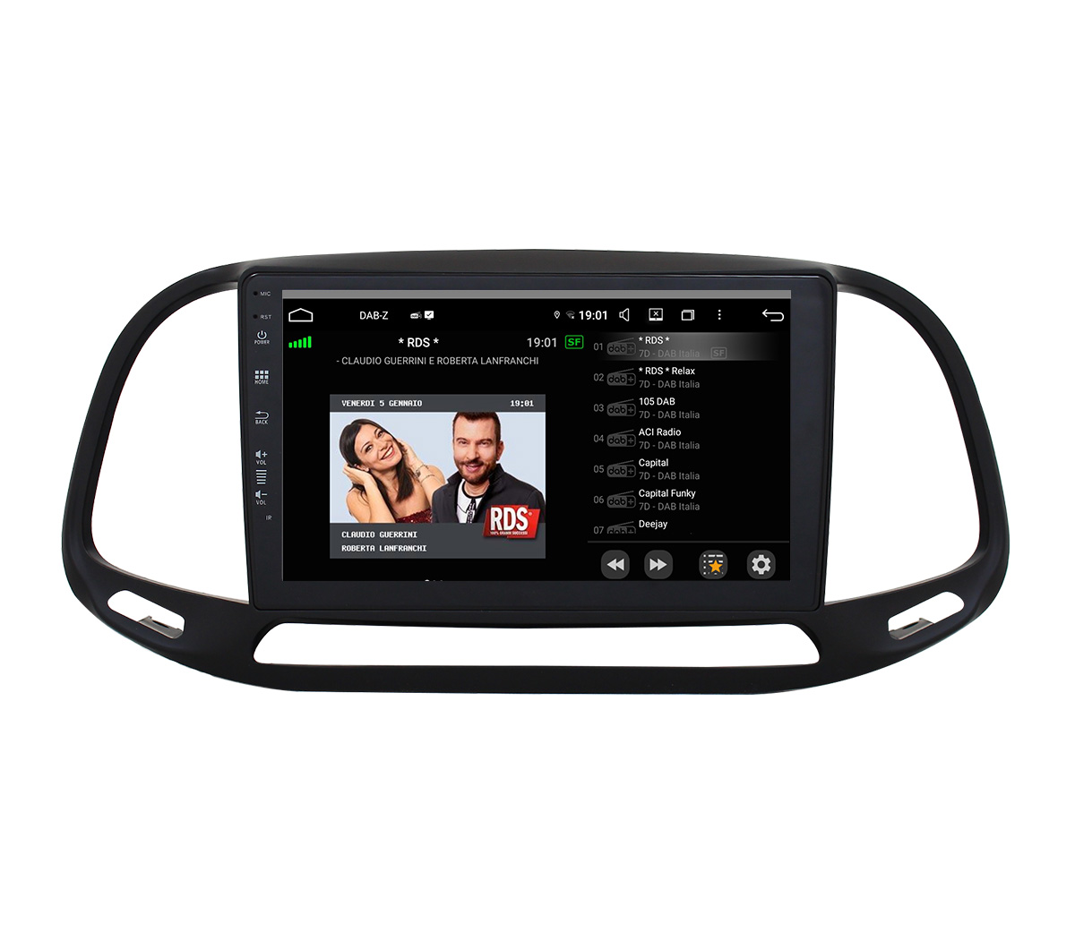 JFSound UP-PRO JF-039FD-UP-PRO autoradio Fiat Doblò wireless