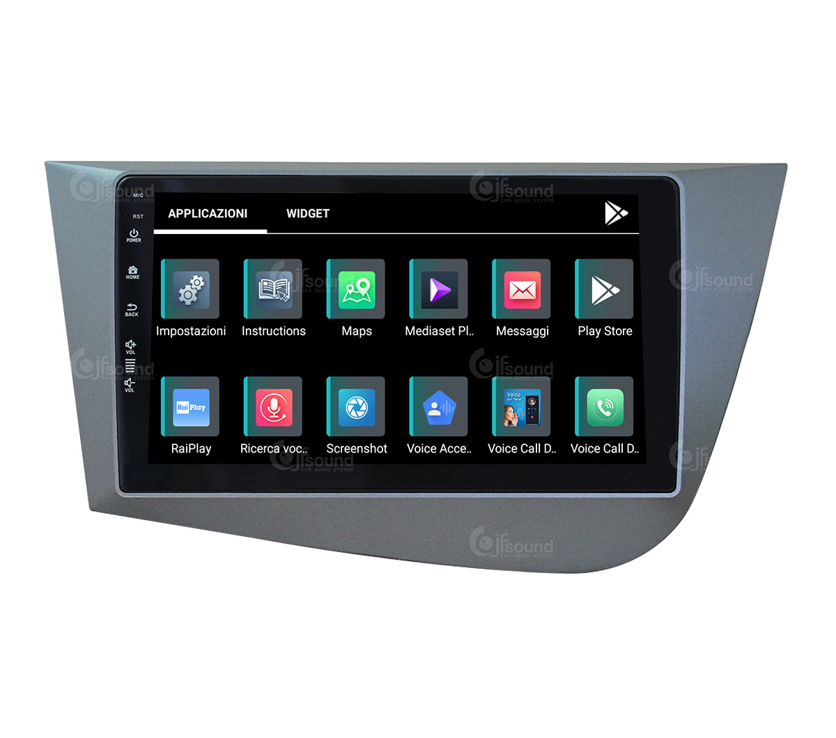 JFSound X9C-PRO JF-039SL autoradio Android Seat Leon 4G DSP