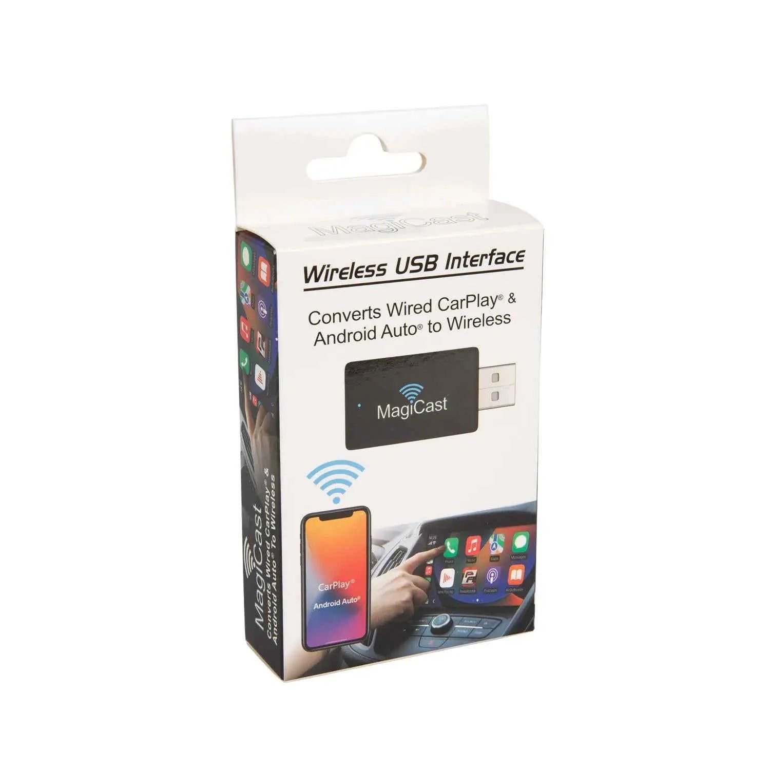 Power Acoustik MC-2 MagiCast adattatore CarPlay wireless USB