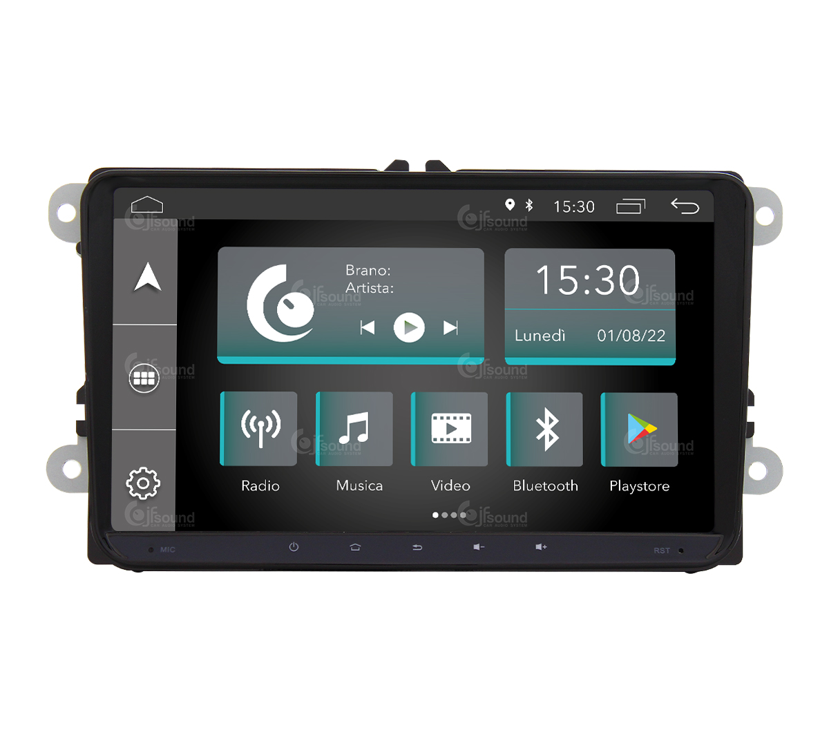 JFSound X7C-PRO JF-039W6 autoradio Android VW DSP