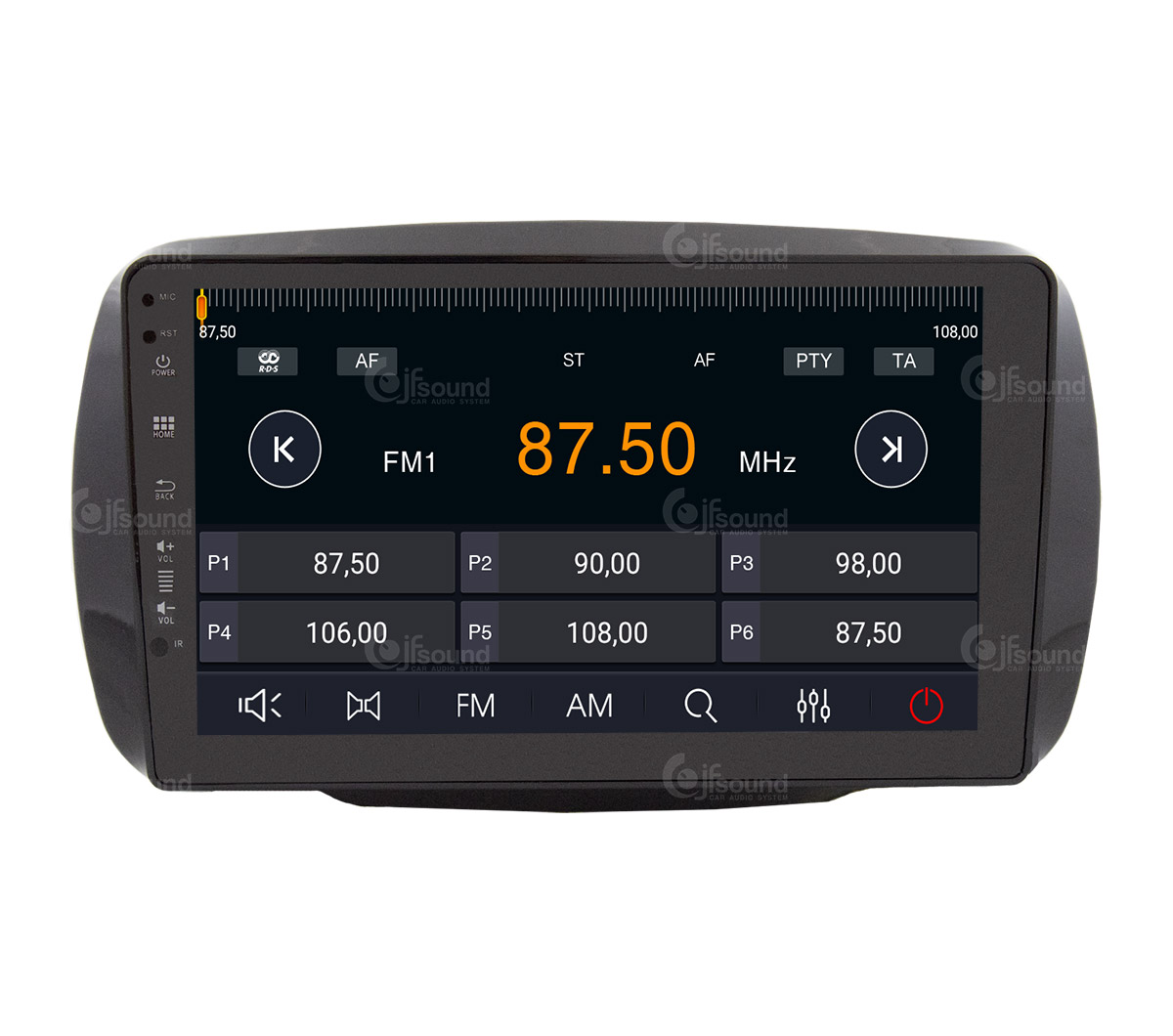 JFSound X9C-PRO JF-039S2 Autoradio Smart 453 4G DSP