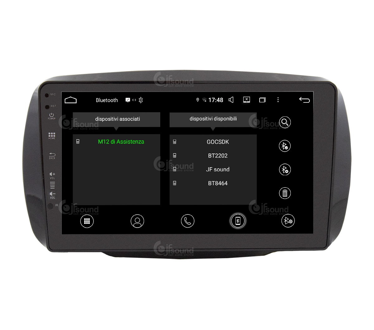 JFSound UP-PRO JF-039S2 Autoradio Smart 453 CarPlay