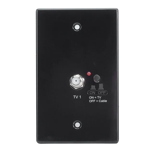 Magnedyne WS-2S Piastra Antenna TV Camper Nera 12V