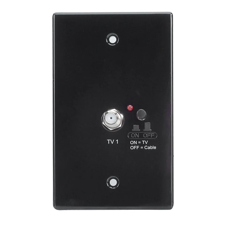Magnedyne WS-2S Piastra Antenna TV Camper Nera 12V