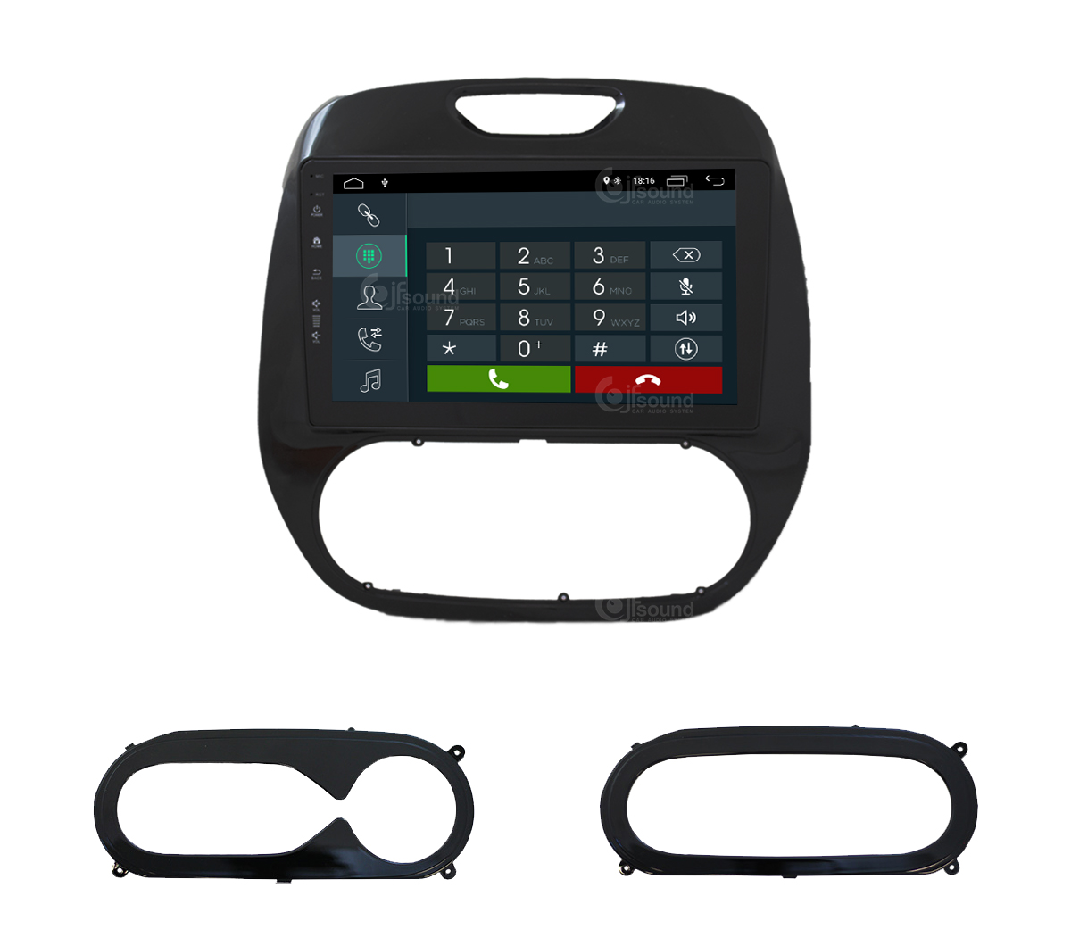 JFSound X7C-PRO JF-039RC-X7C-1-PRO autoradio Android Captur DSP
