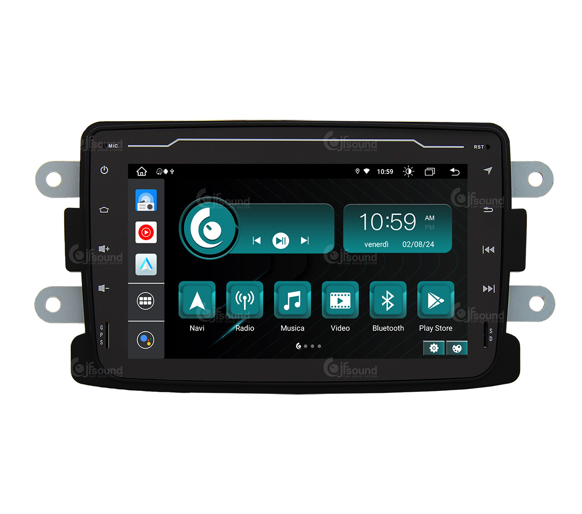 JFSound X9C-PRO JF-037DD-X9C-PRO autoradio Duster 4G DSP