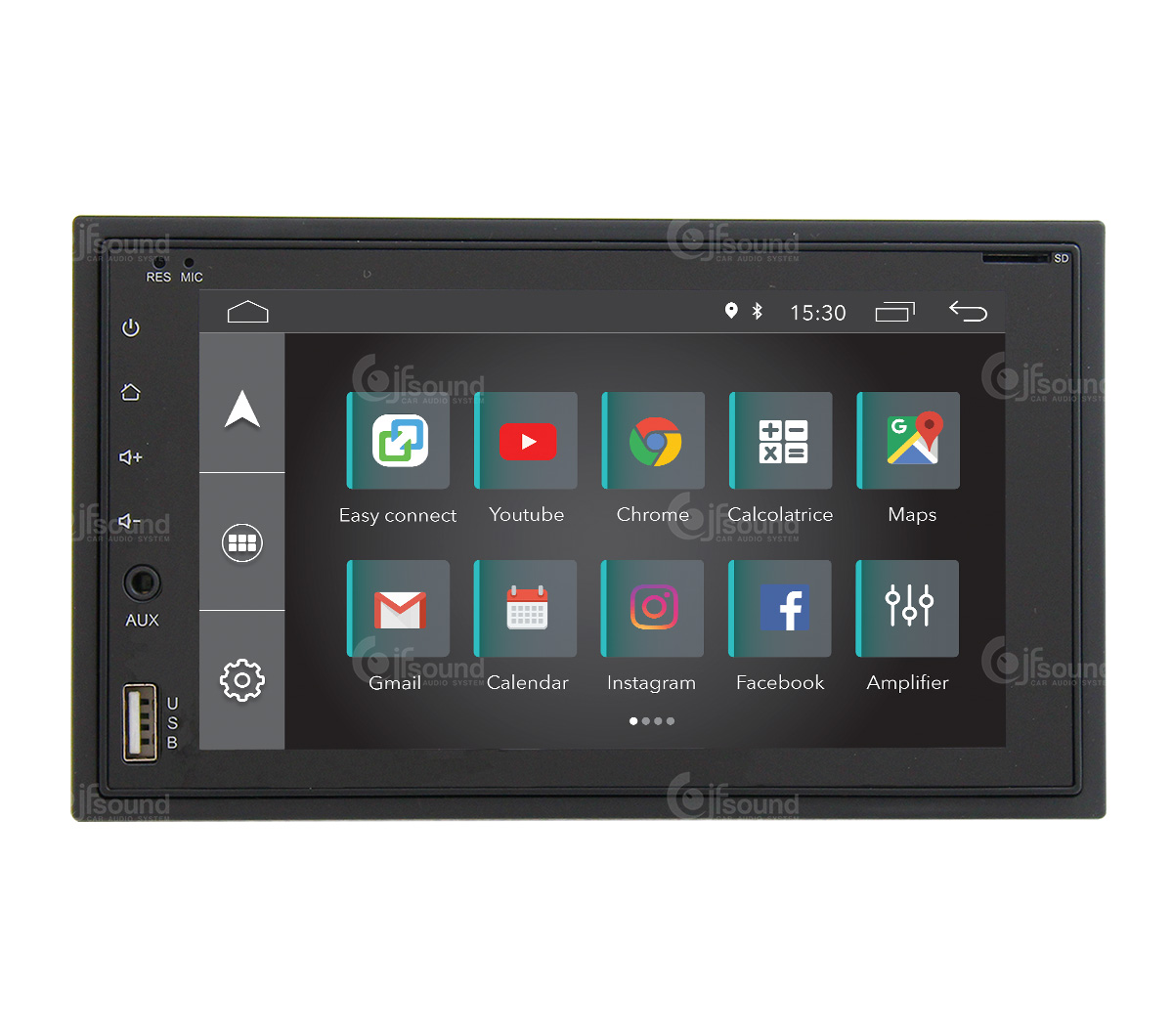 JFSound X7C-PRO autoradio Android touchscreen Bluetooth