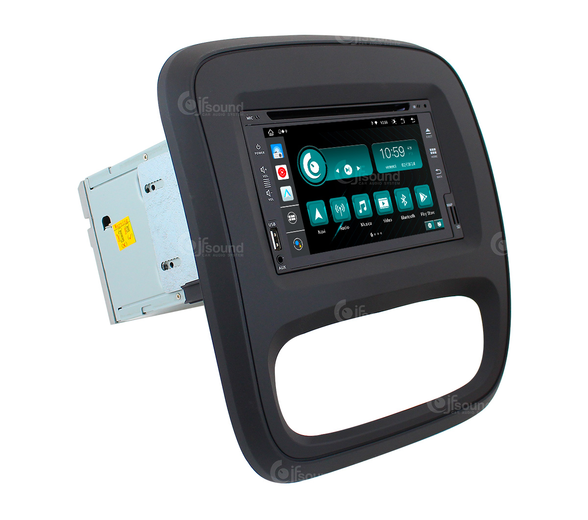 JFSound JF-222-X9C-FT-PRO Autoradio Android Fiat Talento 4G